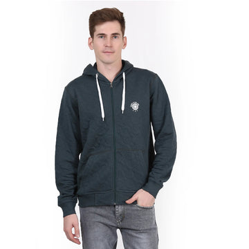 Men's zip-up hoodie
