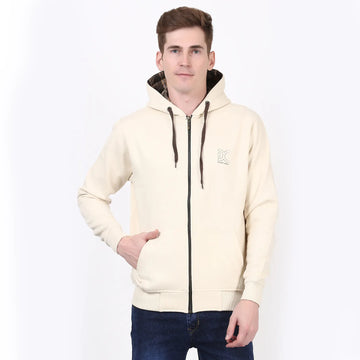 Men's zip-up hoodie