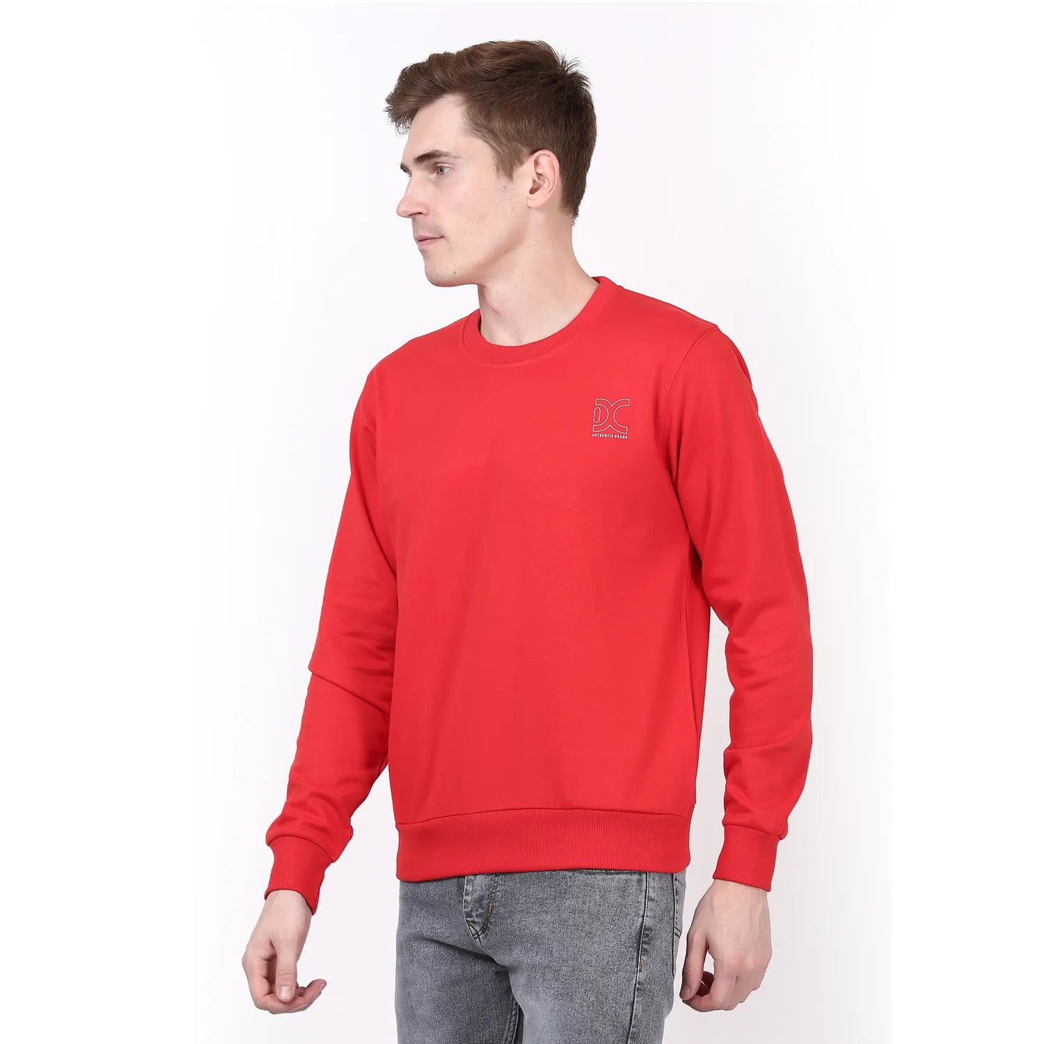 Men's round neck sweatshirt