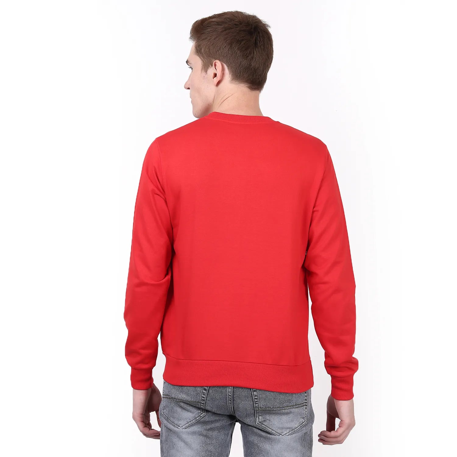 Men's round neck sweatshirt