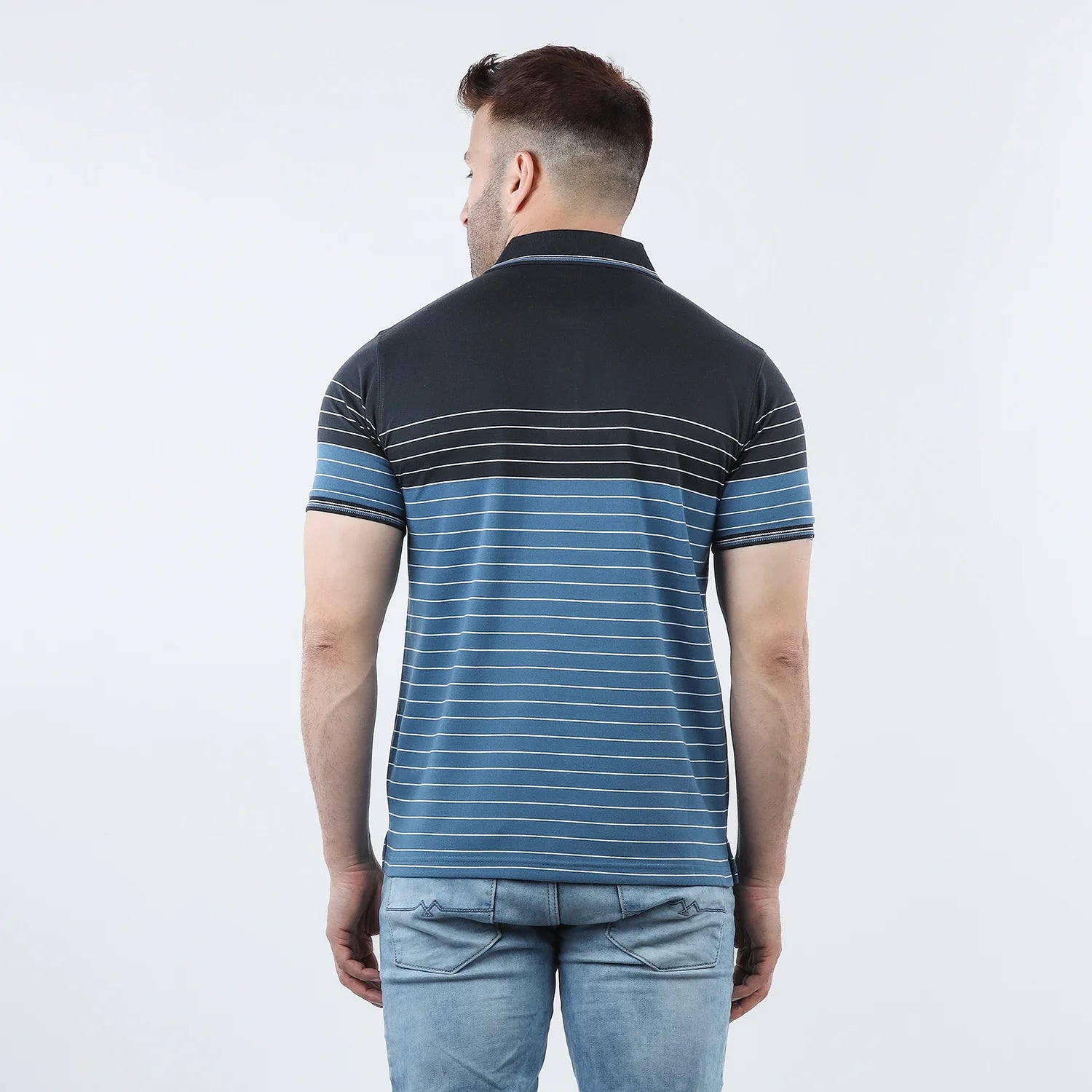 Stripe Polo T-shirt