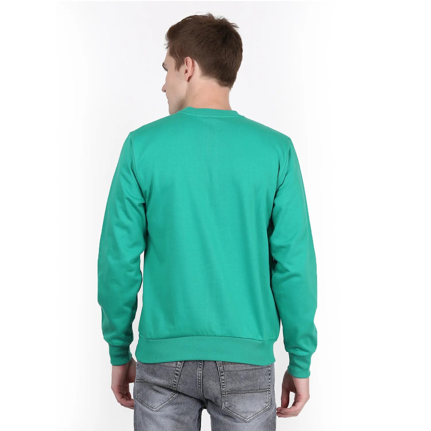Men's round neck sweatshirt