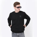 Men's round neck sweatshirt