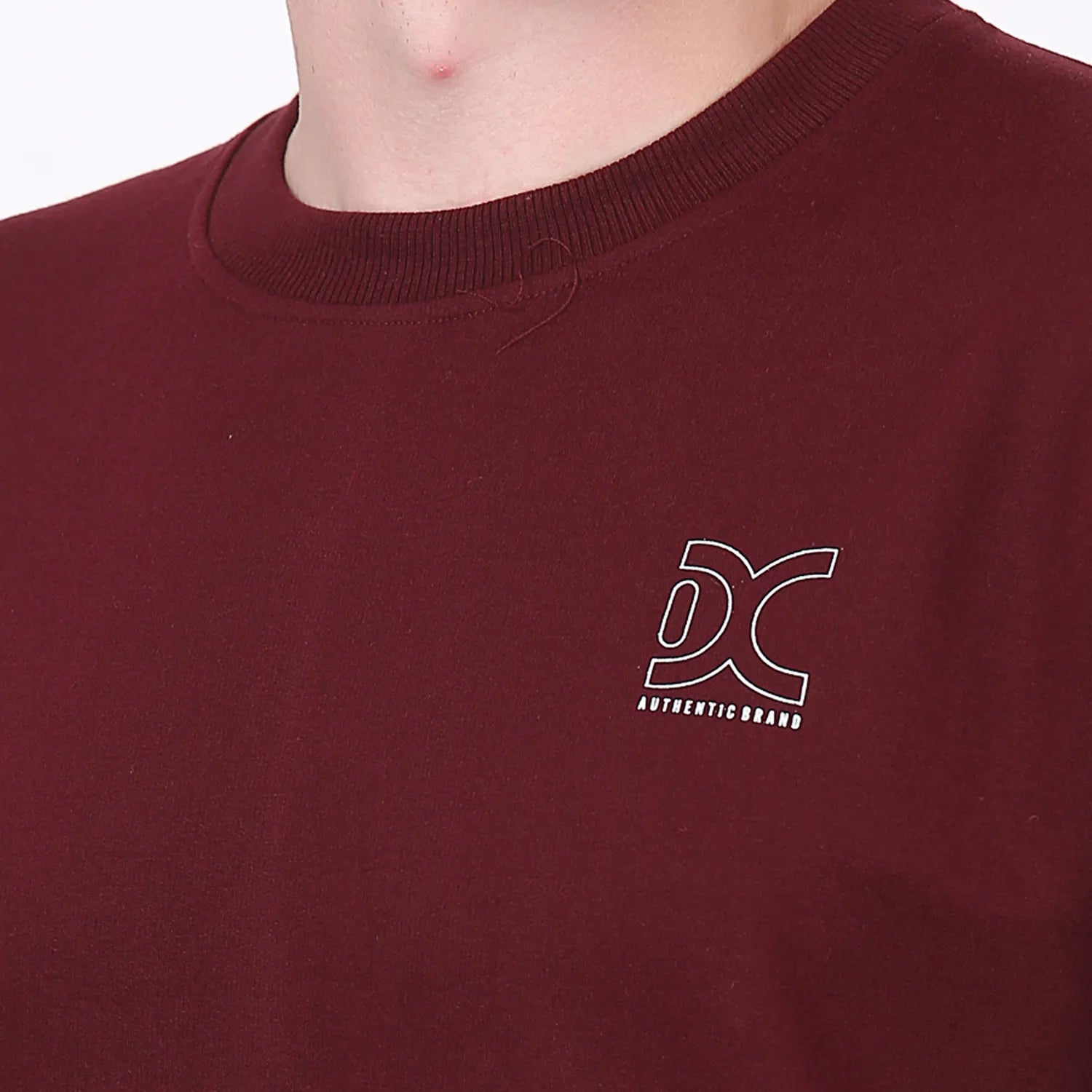 Men's round neck sweatshirt