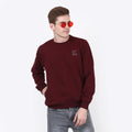 Men's round neck sweatshirt