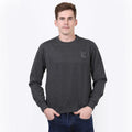Men's round neck sweatshirt