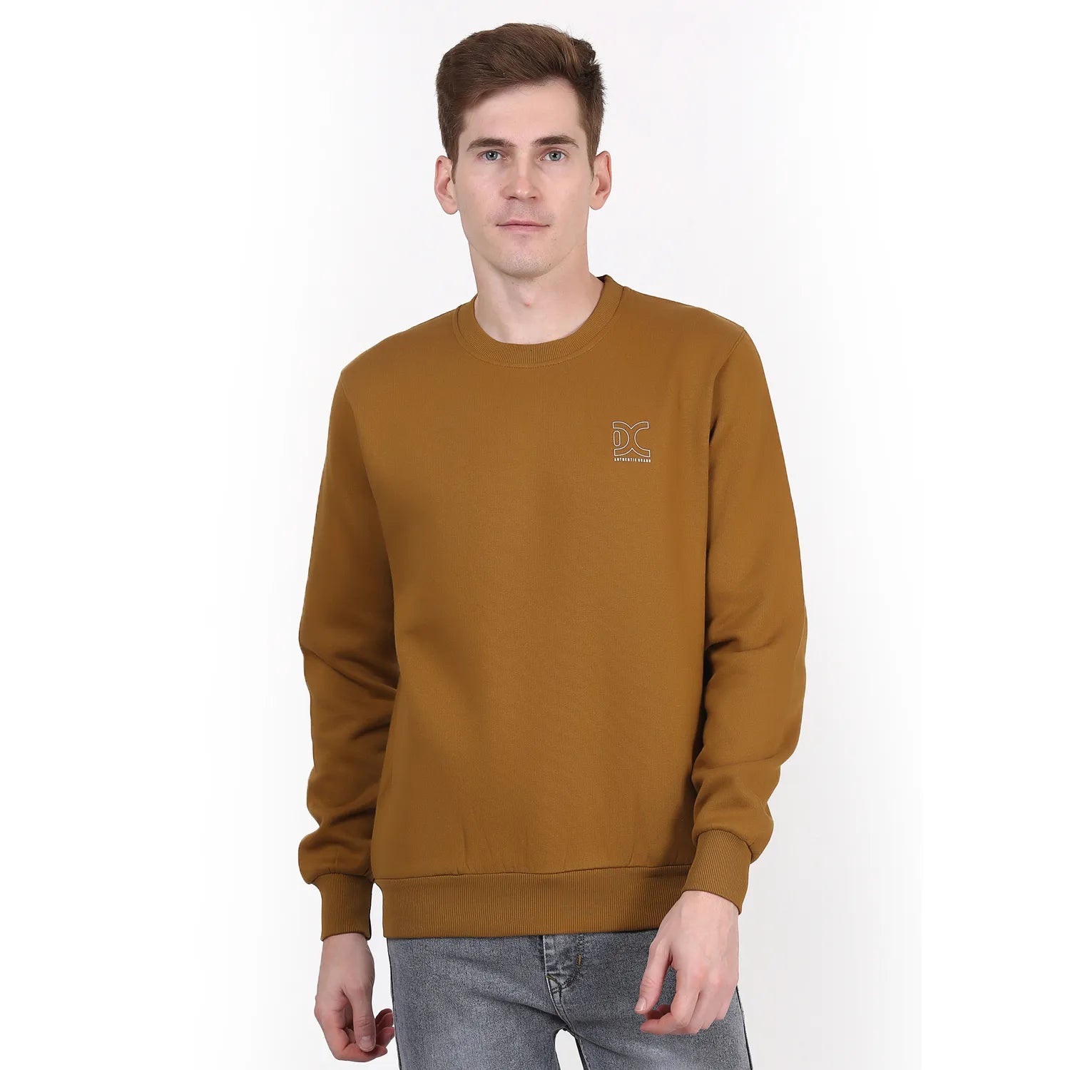 Men's round neck sweatshirt