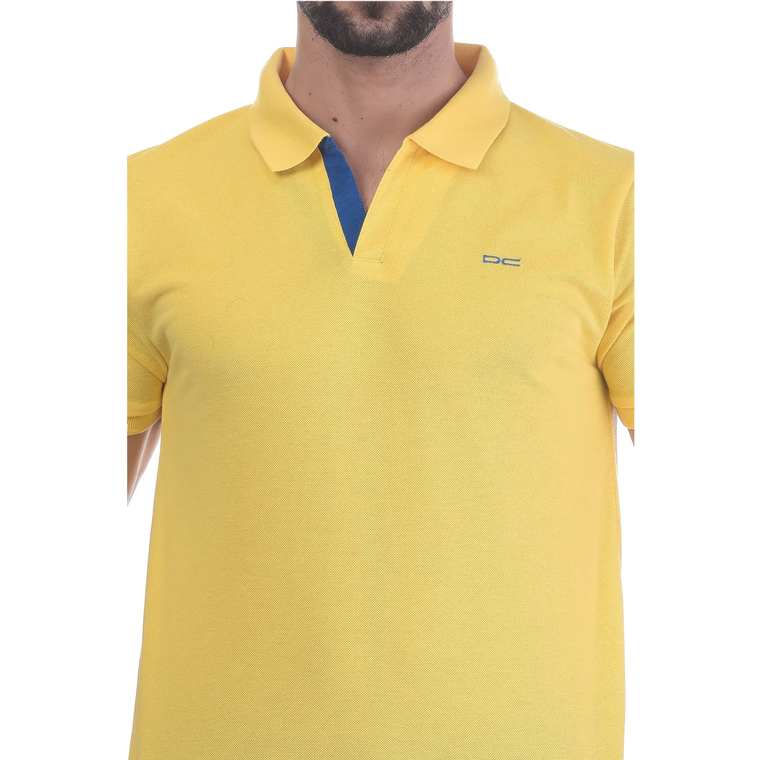 Men's Contrast Placket T-shirt